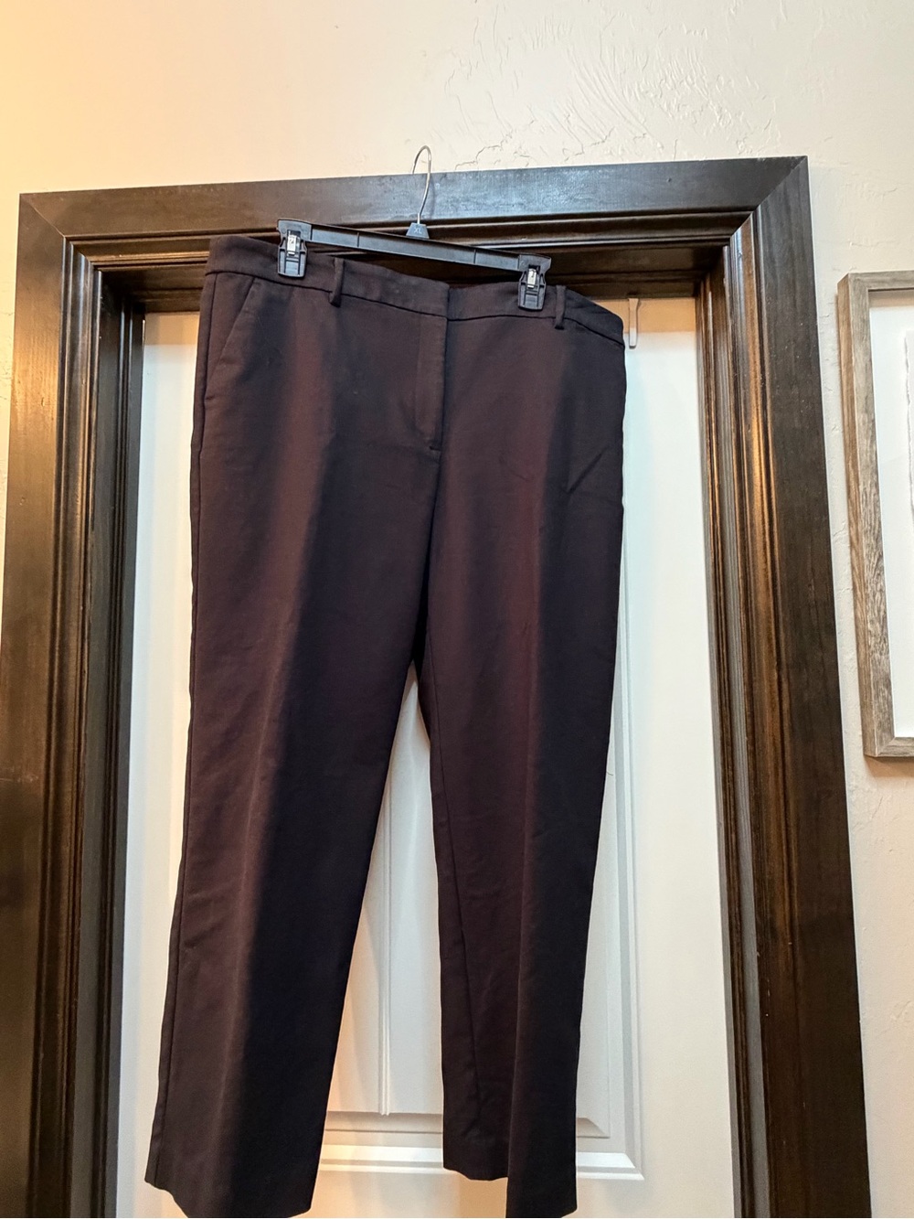 LOFT The Riviera Slim Curvy Pants in Navy
